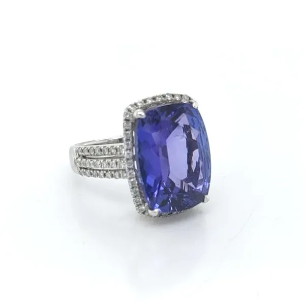 Blue Water 18K White Gold Ring Blue Water Jewelers Saint Augustine, FL