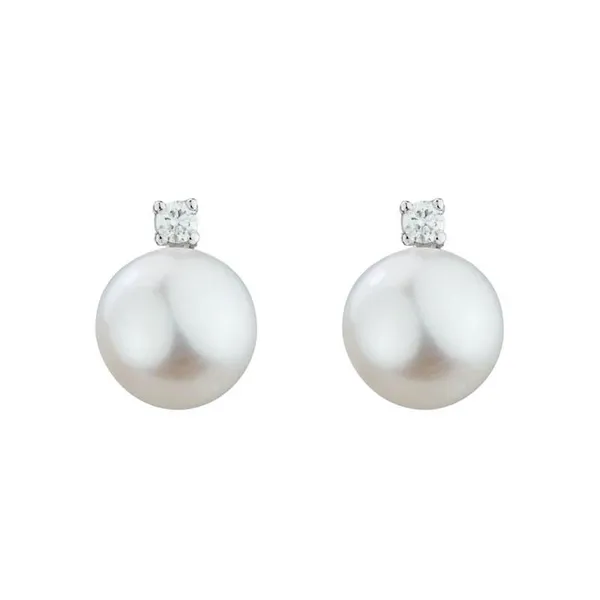 Artistry Ltd. 14K White Gold Pearl Earrings Blue Water Jewelers Saint Augustine, FL
