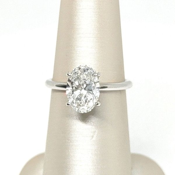 BW 14K White Gold Engagement Ring Blue Water Jewelers Saint Augustine, FL