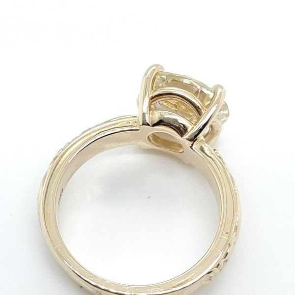 14K Yellow Gold Engagement Ring Image 4 Blue Water Jewelers Saint Augustine, FL