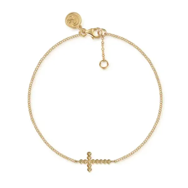 Gabriel & Co 14K Yellow Gold Gold Bracelet Blue Water Jewelers Saint Augustine, FL