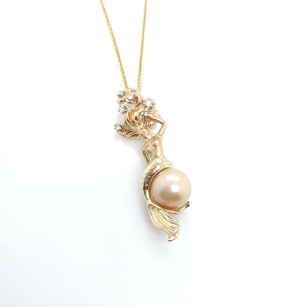 BW 14K Yellow Gold Pendant Blue Water Jewelers Saint Augustine, FL