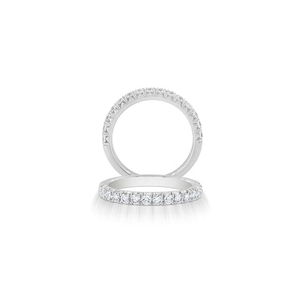 DIAMONDS FOREVER OF USA INC 14K White Gold Wedding Band Blue Water Jewelers Saint Augustine, FL