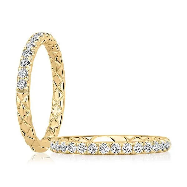 AJ 14K Yellow Gold Wedding Band Blue Water Jewelers Saint Augustine, FL
