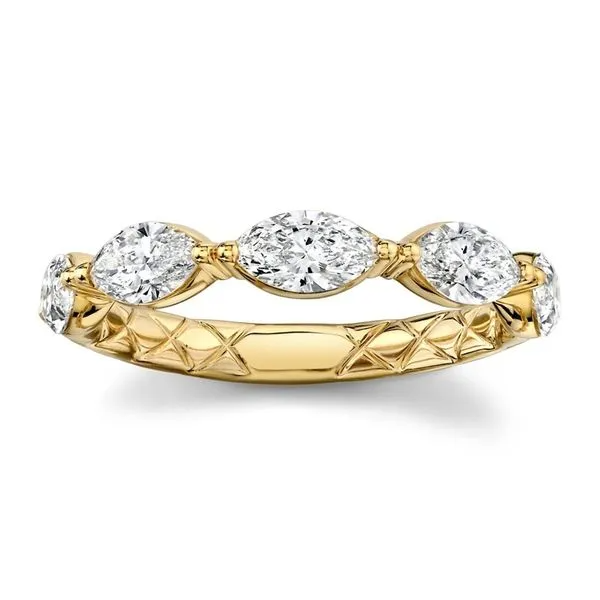 A. Jaffe 14K Yellow Gold Wedding Band Blue Water Jewelers Saint Augustine, FL