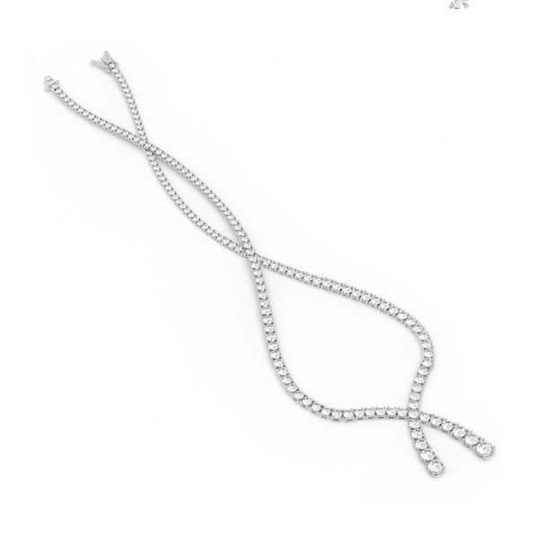 FACET 18K White Gold Necklace Blue Water Jewelers Saint Augustine, FL