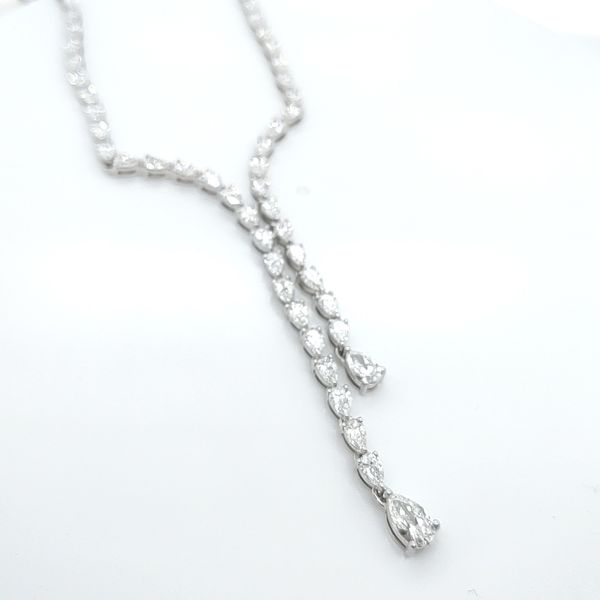 OMD 18K White Gold Necklace Blue Water Jewelers Saint Augustine, FL