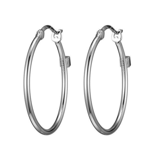 ELLE Sterling Silver Silver Earrings Blue Water Jewelers Saint Augustine, FL