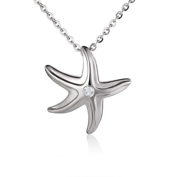 Ala Sterling Silver Silver Pendant Blue Water Jewelers Saint Augustine, FL