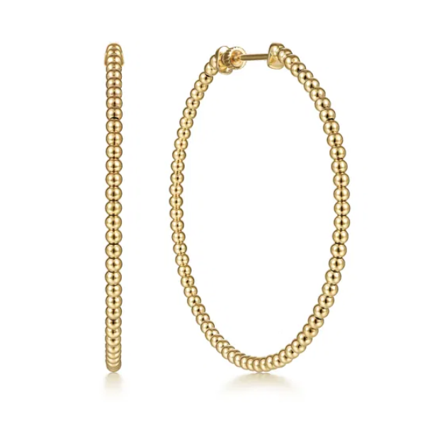 GabCo 14K Yellow Gold Earrings Blue Water Jewelers Saint Augustine, FL