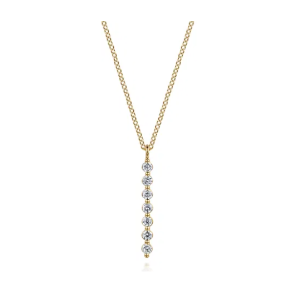 GabCo 14K Yellow Gold Pendant Blue Water Jewelers Saint Augustine, FL