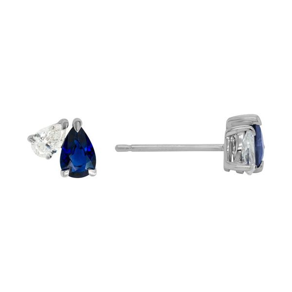 Art 14K White Gold Earrings Blue Water Jewelers Saint Augustine, FL