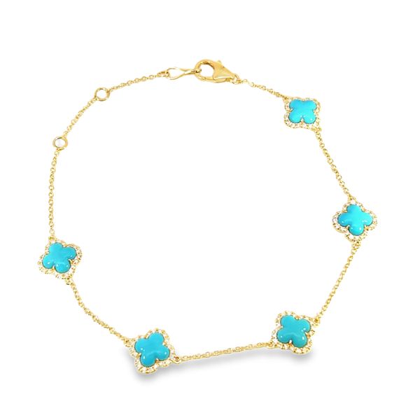 HARI 18K Yellow Gold Bracelet Blue Water Jewelers Saint Augustine, FL