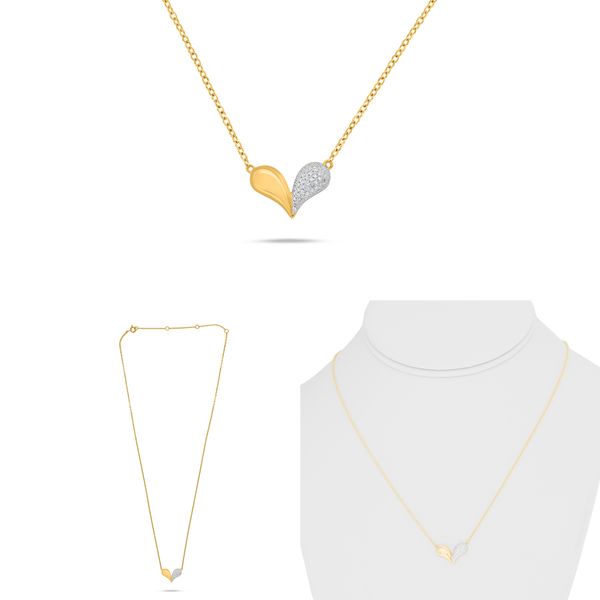 RAJ 14K Yellow Gold Pendant Blue Water Jewelers Saint Augustine, FL