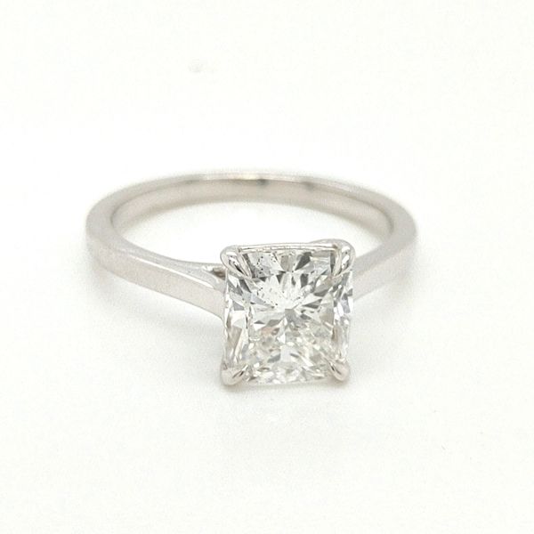 OMD 14K White Gold Engagement Ring Blue Water Jewelers Saint Augustine, FL