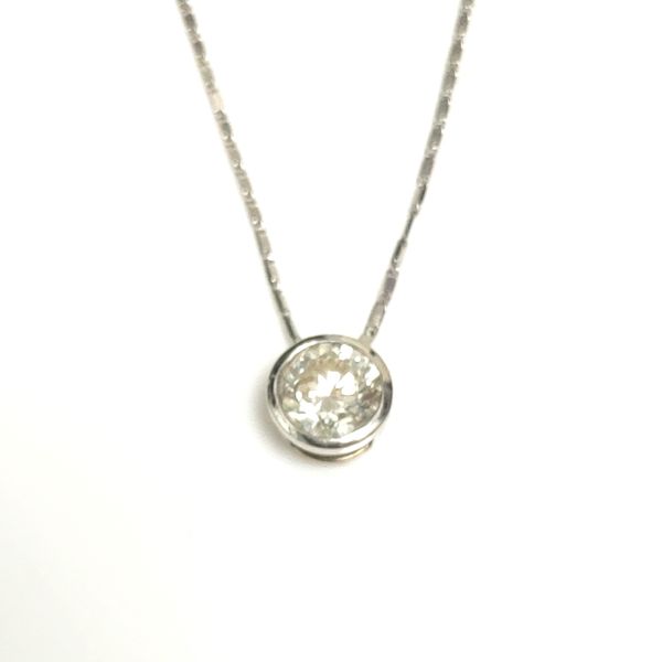 BW 14K White Gold Pendant Blue Water Jewelers Saint Augustine, FL