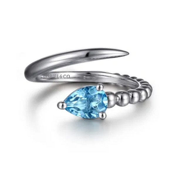 GabCo Sterling Silver Ring Blue Water Jewelers Saint Augustine, FL