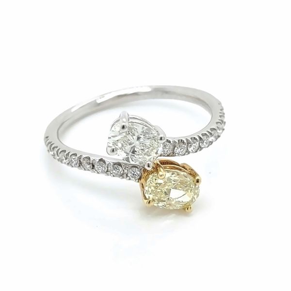 BDI Two-Tone Fashion Ring Blue Water Jewelers Saint Augustine, FL