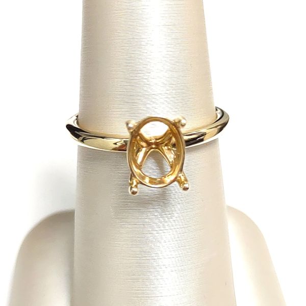 BWD 14K Yellow Gold Solitaire Engagement Ring Blue Water Jewelers Saint Augustine, FL