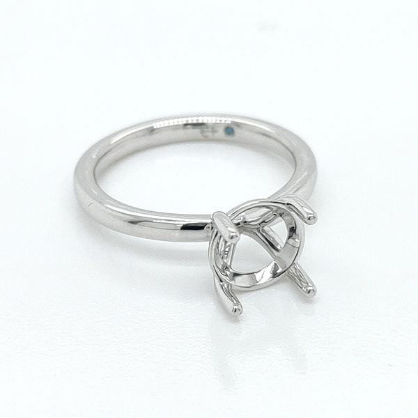 BWD 14K White Gold Solitaire Engagement Ring Blue Water Jewelers Saint Augustine, FL