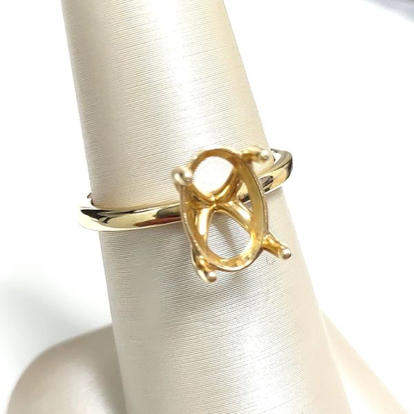 BWD 14K Yellow Gold Solitaire Engagement Ring Blue Water Jewelers Saint Augustine, FL