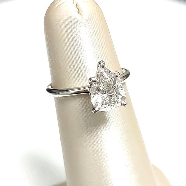 BW 14K White Gold Engagement Ring Blue Water Jewelers Saint Augustine, FL