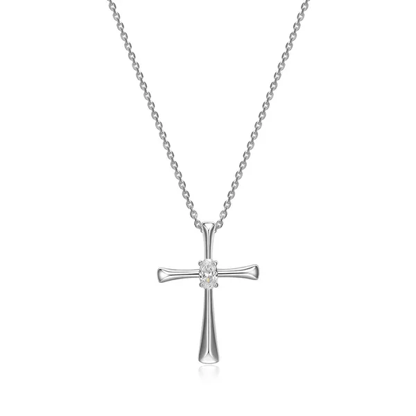 ELLE Sterling Silver Silver Pendant Blue Water Jewelers Saint Augustine, FL