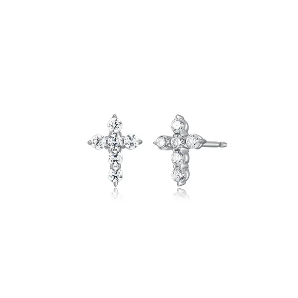 ELLE Sterling Silver Earrings Blue Water Jewelers Saint Augustine, FL