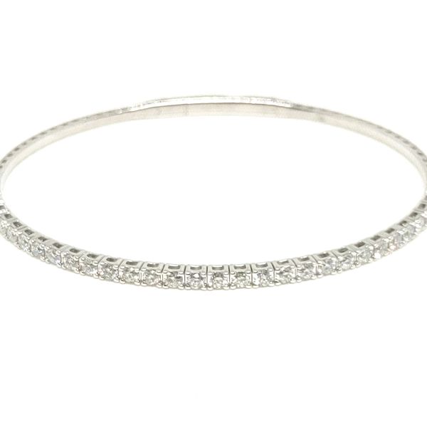 PG 14K White Gold Bracelet Blue Water Jewelers Saint Augustine, FL