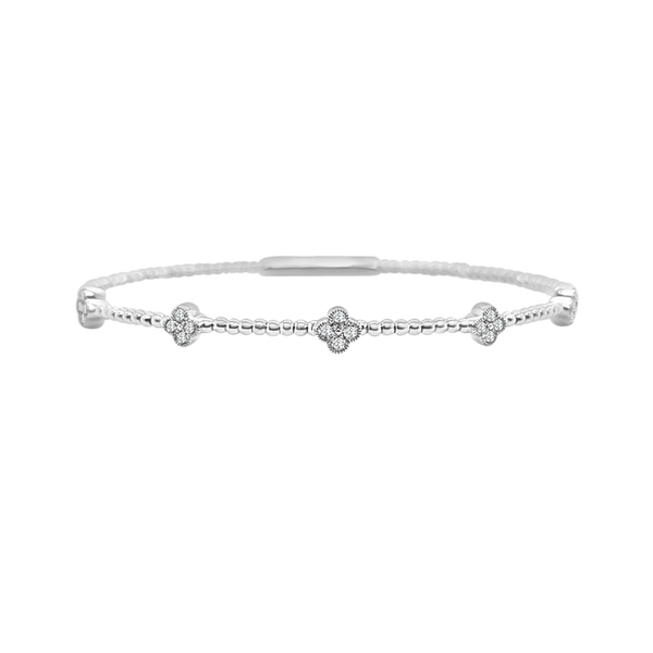 PG 14K White Gold Bracelet Blue Water Jewelers Saint Augustine, FL