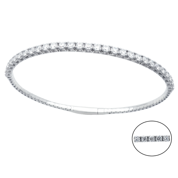 PG 14K White Gold Bracelet Blue Water Jewelers Saint Augustine, FL