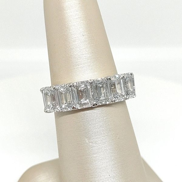 MR 14K White Gold Diamond Wedding Band - Lab-Grown Blue Water Jewelers Saint Augustine, FL