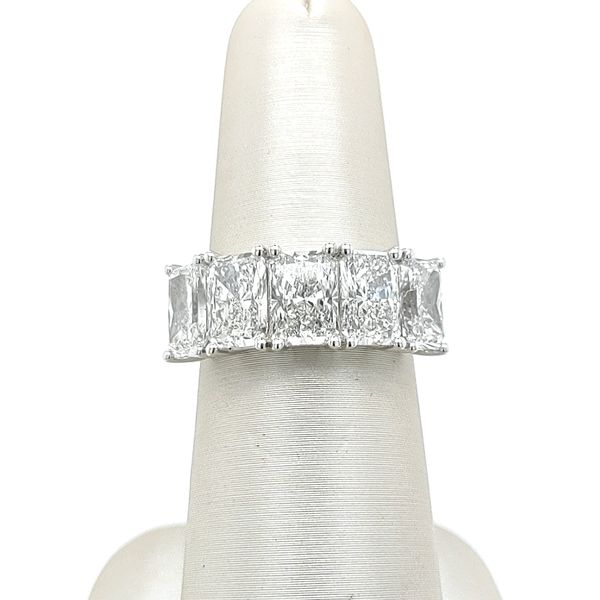 MR 14K White Gold Diamond Wedding Band - Lab-Grown Blue Water Jewelers Saint Augustine, FL