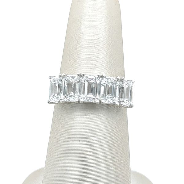 MR 14K White Gold Diamond Wedding Band - Lab-Grown Blue Water Jewelers Saint Augustine, FL