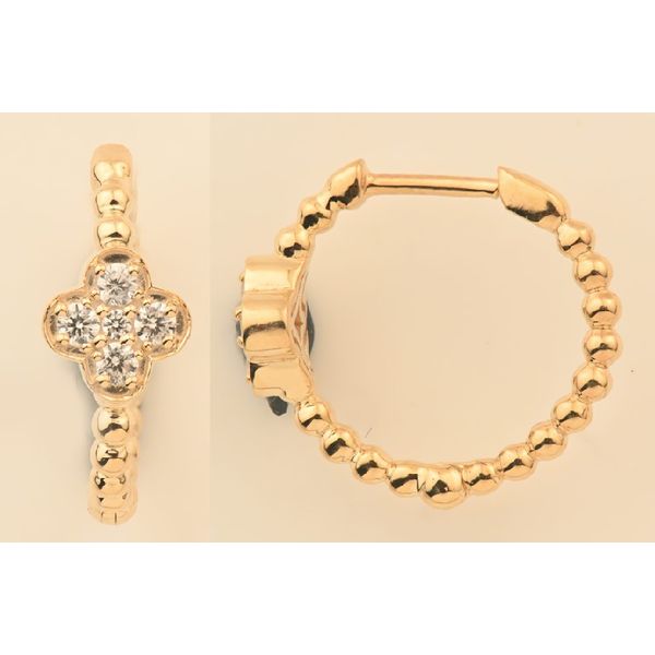 PG 14K Yellow Gold Earrings Blue Water Jewelers Saint Augustine, FL