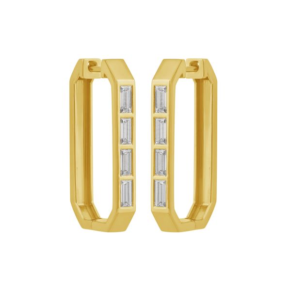 PG 14K Yellow Gold Earrings Blue Water Jewelers Saint Augustine, FL