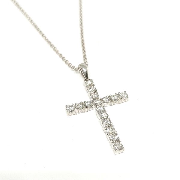 AGI 14K White Gold Pendant Blue Water Jewelers Saint Augustine, FL