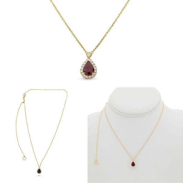 RAJ 18K Yellow Gold Necklace Blue Water Jewelers Saint Augustine, FL