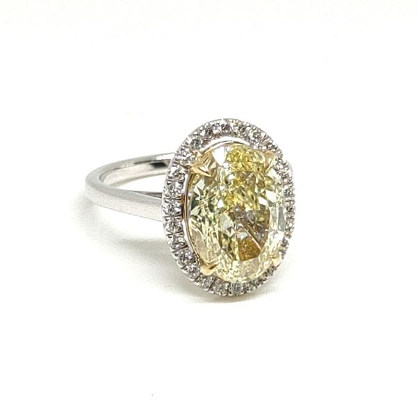 OMD Two-Tone Engagement Ring Blue Water Jewelers Saint Augustine, FL