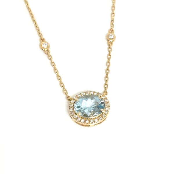 PARG 14K Yellow Gold Necklace Blue Water Jewelers Saint Augustine, FL