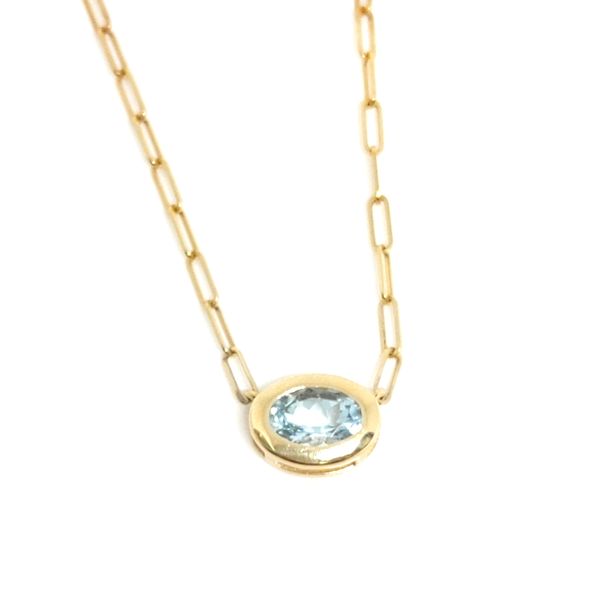 PARG 14K Yellow Gold Necklace Blue Water Jewelers Saint Augustine, FL