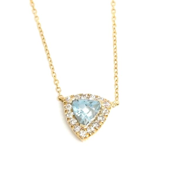 PARG 14K Yellow Gold Necklace Blue Water Jewelers Saint Augustine, FL