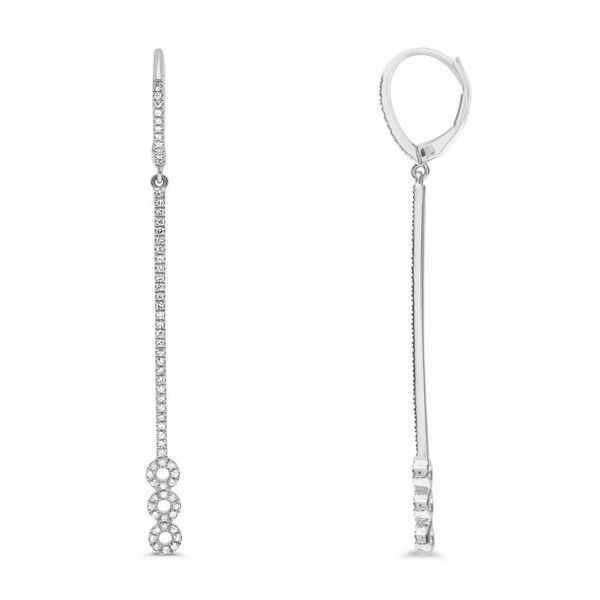 RAJ 14K White Gold Earrings Blue Water Jewelers Saint Augustine, FL