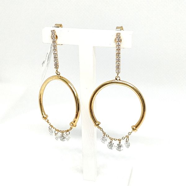 HARI 14K Yellow Gold Earrings Blue Water Jewelers Saint Augustine, FL