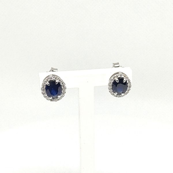 HARI 18K White Gold Earrings Blue Water Jewelers Saint Augustine, FL
