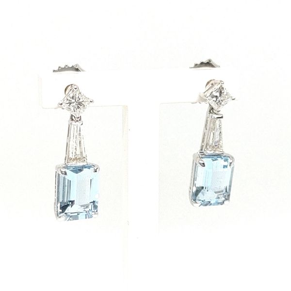 HARI 18K White Gold Earrings Blue Water Jewelers Saint Augustine, FL