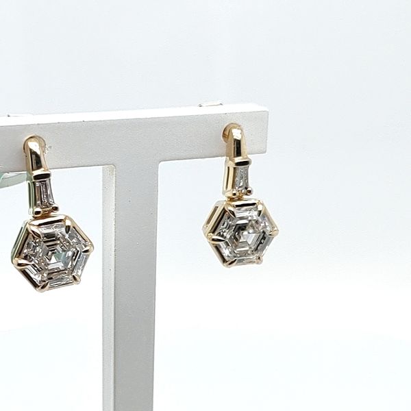 MR 14K Yellow Gold Earrings Blue Water Jewelers Saint Augustine, FL