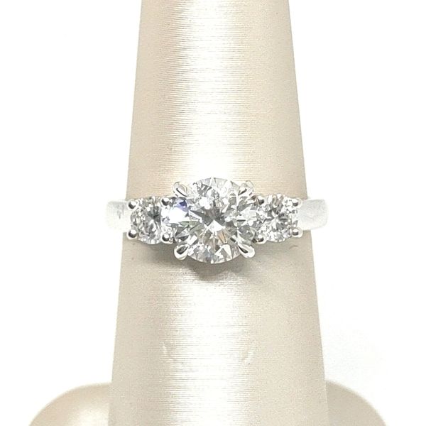 PG 14K White Gold Engagement Ring Blue Water Jewelers Saint Augustine, FL