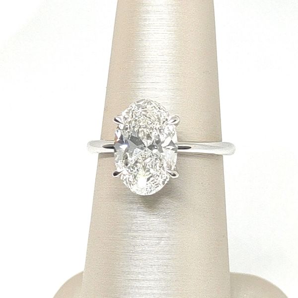 PG 14K White Gold Engagement Ring Blue Water Jewelers Saint Augustine, FL