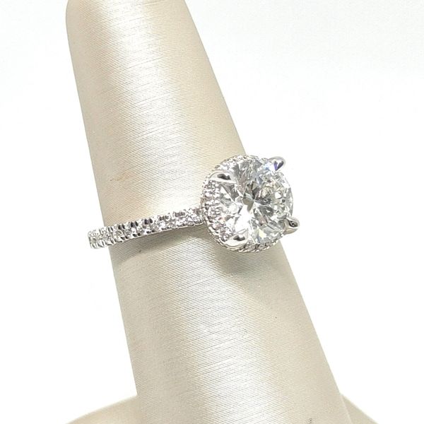 MR 14K White Gold Engagement Ring Blue Water Jewelers Saint Augustine, FL